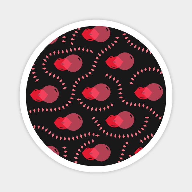 bubble gum Magnet by Pacesyte